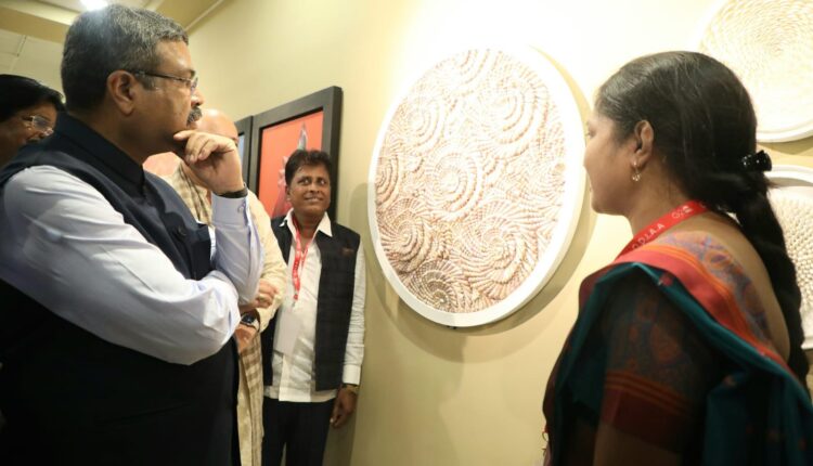 The Union Minister inaugurated the 'Climate Change Art Exhibition' in New Delhi