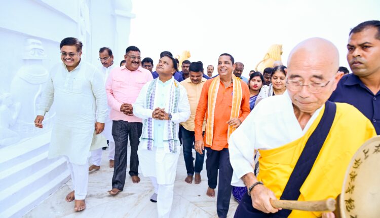 All heritage sites including Dhauli Shanti Stupa to be developed in integrated plan - Chief Minister