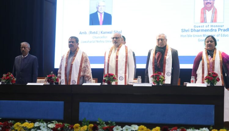 Union Minister at JNU's 9th convocation ceremony