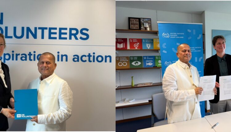 Memorandum of Understanding between KIT and UNSSC and UNV