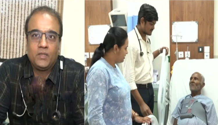 Successful heart surgery on 90-year-old man at KIMS
