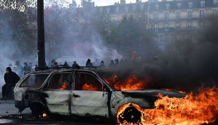 Violence in France: Over 1,200 arrested